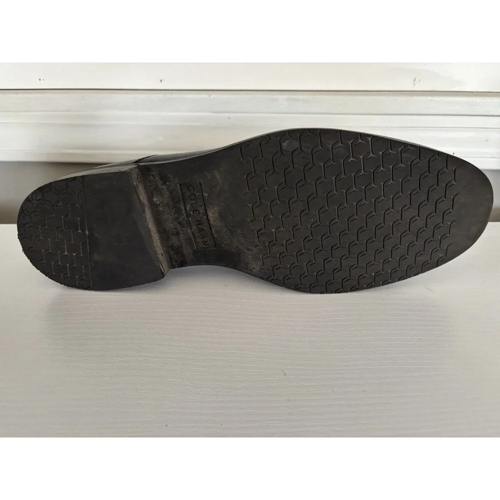 Cole Haan Grand+ Pratt Slip On Loafers Mens 13M Black Leather C40248